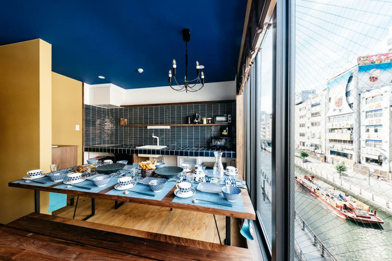 Appartement Aqua Cite Dotonbori à Ōsaka Extérieur photo